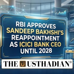 RBI Approves Sandeep Bakhshi’s Reappointment as ICICI Bank CEO Until 2028