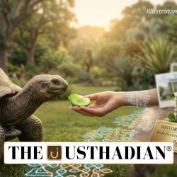 PM Modi’s Historic Meeting with Jonathan the World’s Oldest Land Animal