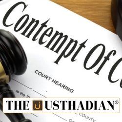 Contempt of Court and Legislative Powers