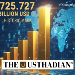 India Forex Reserves Touch Historic 725.727 Billion Dollar Mark