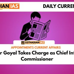 Raj Kumar Goyal Takes Charge as Chief Information Commissioner
