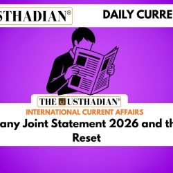 India Germany Joint Statement 2026 and the Strategic Reset